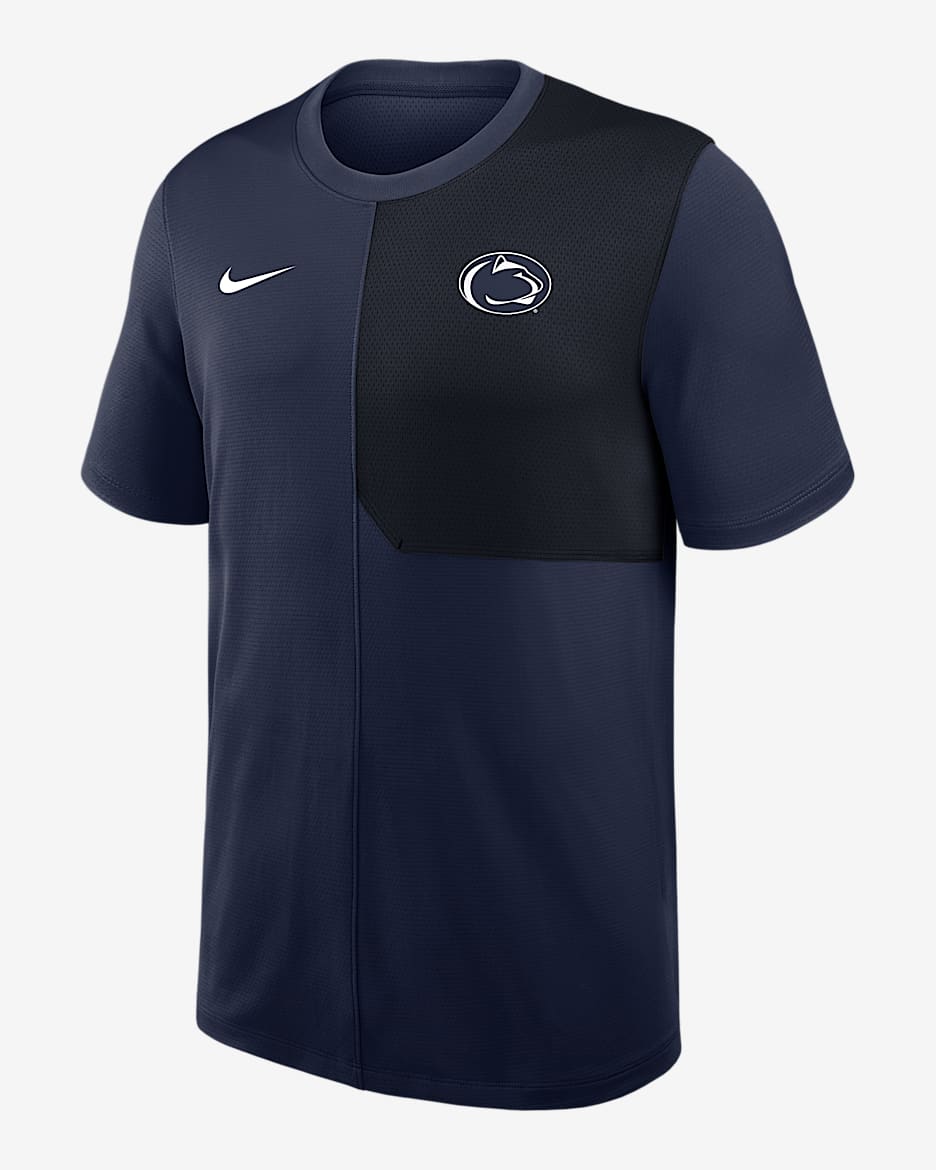 Penn State Sideline Coach Men's Nike Dri-FIT College Top